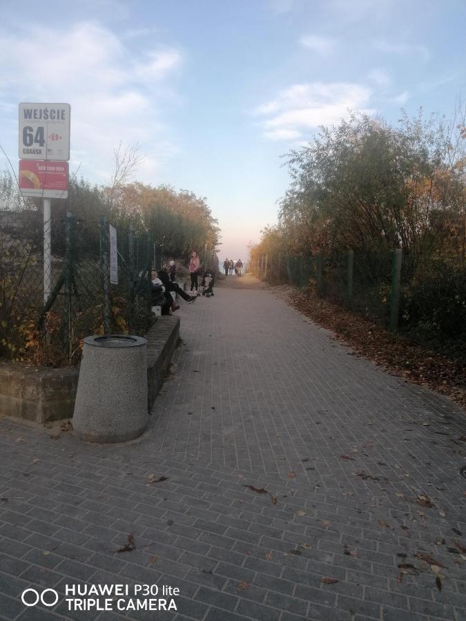 Apartament 2 Pokoje W Gdansku Blisko Morza 1500 M Do Plazy 外观 照片